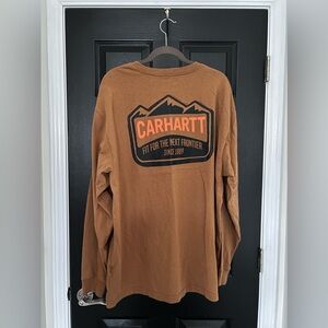 Carhartt Brown Long Sleeve Shirt
